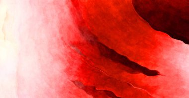 Soyut suluboya sanat eserleri. Fırça boyalı dijital resim. Renkli yaratıcı suluboya çizimi.