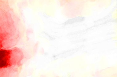 Soyut suluboya sanat eserleri. Fırça boyalı dijital resim. Renkli yaratıcı suluboya çizimi.