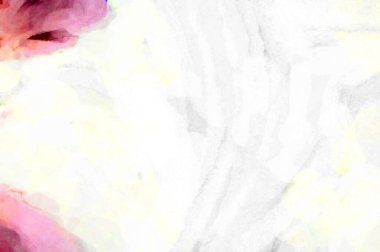 Soyut suluboya sanat eserleri. Fırça boyalı dijital resim. Renkli yaratıcı suluboya çizimi.