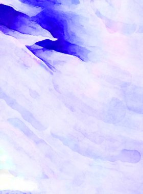 Soyut suluboya sanat eserleri. Fırça boyalı dijital resim. Renkli yaratıcı suluboya çizimi.