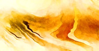 Soyut suluboya sanat eserleri. Fırça boyalı dijital resim. Renkli yaratıcı suluboya çizimi.