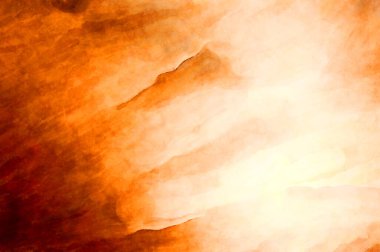 Soyut suluboya sanat eserleri. Fırça boyalı dijital resim. Renkli yaratıcı suluboya çizimi.