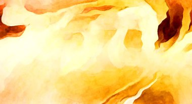 Soyut suluboya sanat eserleri. Fırça boyalı dijital resim. Renkli yaratıcı suluboya çizimi.