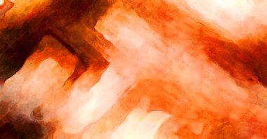 Soyut suluboya sanat eserleri. Fırça boyalı dijital resim. Renkli yaratıcı suluboya çizimi.