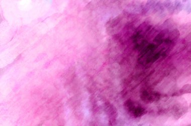 Soyut suluboya sanat eserleri. Fırça boyalı dijital resim. Renkli yaratıcı suluboya çizimi.