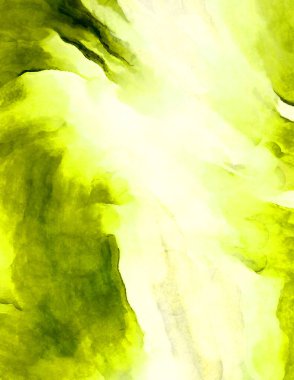 Soyut suluboya sanat eserleri. Fırça boyalı dijital resim. Renkli yaratıcı suluboya çizimi.