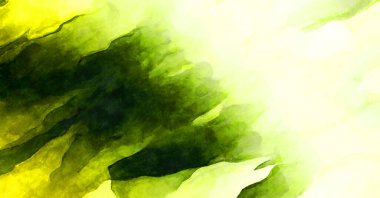 Soyut suluboya sanat eserleri. Fırça boyalı dijital resim. Renkli yaratıcı suluboya çizimi.