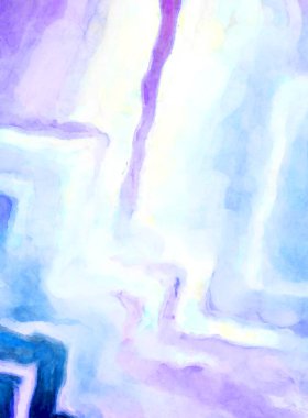 Soyut suluboya sanat eserleri. Fırça boyalı dijital resim. Renkli yaratıcı suluboya çizimi.