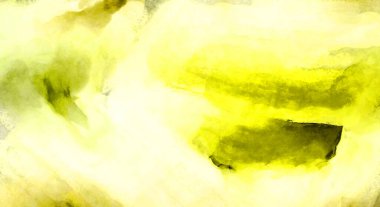 Soyut suluboya sanat eserleri. Fırça boyalı dijital resim. Renkli yaratıcı suluboya çizimi.