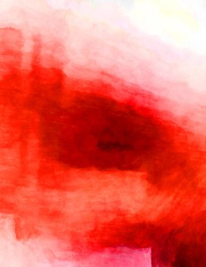 Soyut suluboya sanat eserleri. Fırça boyalı dijital resim. Renkli yaratıcı suluboya çizimi.