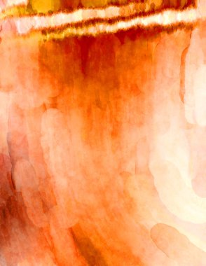 Soyut suluboya sanat eserleri. Fırça boyalı dijital resim. Renkli yaratıcı suluboya çizimi.