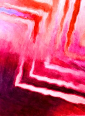 Soyut suluboya sanat eserleri. Fırça boyalı dijital resim. Renkli yaratıcı suluboya çizimi.