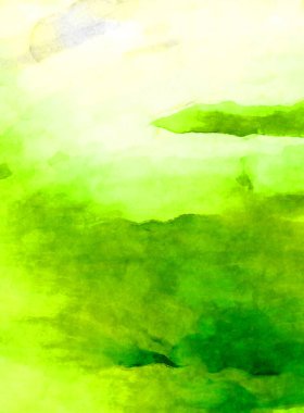 Soyut suluboya sanat eserleri. Fırça boyalı dijital resim. Renkli yaratıcı suluboya çizimi.