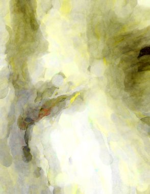 Soyut suluboya sanat eserleri. Fırça boyalı dijital resim. Renkli yaratıcı suluboya çizimi.