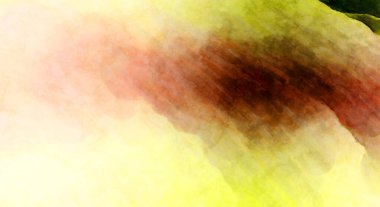 Soyut suluboya sanat eserleri. Fırça boyalı dijital resim. Renkli yaratıcı suluboya çizimi.