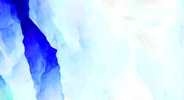 Soyut suluboya sanat eserleri. Fırça boyalı dijital resim. Renkli yaratıcı suluboya çizimi.