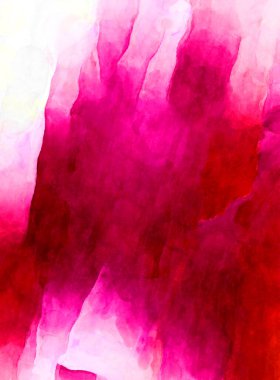 Soyut suluboya sanat eserleri. Fırça boyalı dijital resim. Renkli yaratıcı suluboya çizimi.