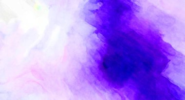 Soyut suluboya sanat eserleri. Fırça boyalı dijital resim. Renkli yaratıcı suluboya çizimi.