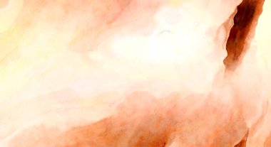 Soyut suluboya sanat eserleri. Fırça boyalı dijital resim. Renkli yaratıcı suluboya çizimi.