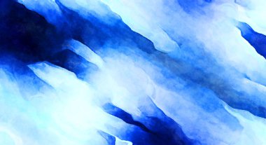 Soyut suluboya sanat eserleri. Fırça boyalı dijital resim. Renkli yaratıcı suluboya çizimi.