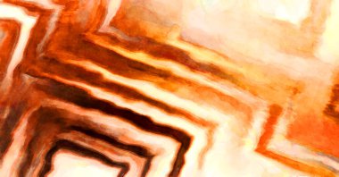 Soyut suluboya sanat eserleri. Fırça boyalı dijital resim. Renkli yaratıcı suluboya çizimi.