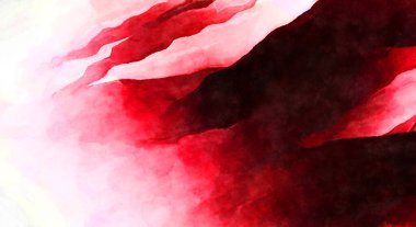 Soyut suluboya sanat eserleri. Fırça boyalı dijital resim. Renkli yaratıcı suluboya çizimi.