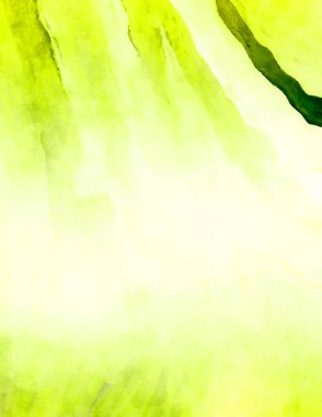 Soyut suluboya sanat eserleri. Fırça boyalı dijital resim. Renkli yaratıcı suluboya çizimi.