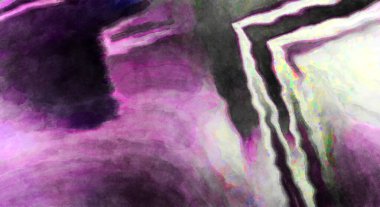 Soyut suluboya sanat eserleri. Fırça boyalı dijital resim. Renkli yaratıcı suluboya çizimi.