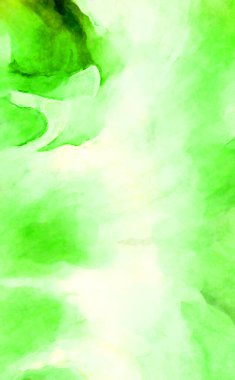 Soyut suluboya sanat eserleri. Fırça boyalı dijital resim. Renkli yaratıcı suluboya çizimi.