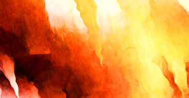 Soyut suluboya sanat eserleri. Fırça boyalı dijital resim. Renkli yaratıcı suluboya çizimi.