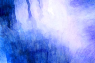 Soyut suluboya sanat eserleri. Fırça boyalı dijital resim. Renkli yaratıcı suluboya çizimi.