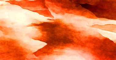 Soyut suluboya sanat eserleri. Fırça boyalı dijital resim. Renkli yaratıcı suluboya çizimi.