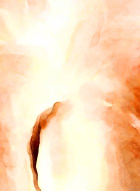 Soyut suluboya sanat eserleri. Fırça boyalı dijital resim. Renkli yaratıcı suluboya çizimi.