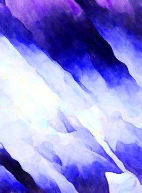 Soyut suluboya sanat eserleri. Fırça boyalı dijital resim. Renkli yaratıcı suluboya çizimi.