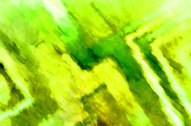 Soyut suluboya sanat eserleri. Fırça boyalı dijital resim. Renkli yaratıcı suluboya çizimi.