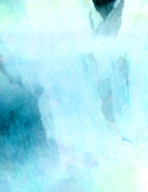 Soyut suluboya sanat eserleri. Fırça boyalı dijital resim. Renkli yaratıcı suluboya çizimi.