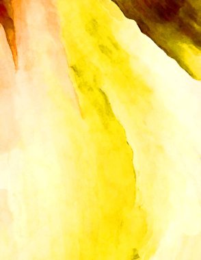 Soyut suluboya sanat eserleri. Fırça boyalı dijital resim. Renkli yaratıcı suluboya çizimi.