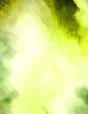 Soyut suluboya sanat eserleri. Fırça boyalı dijital resim. Renkli yaratıcı suluboya çizimi.