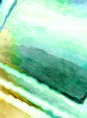 Soyut suluboya sanat eserleri. Fırça boyalı dijital resim. Renkli yaratıcı suluboya çizimi.