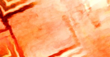 Soyut suluboya sanat eserleri. Fırça boyalı dijital resim. Renkli yaratıcı suluboya çizimi.