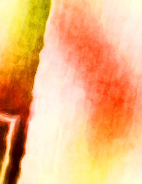 Soyut suluboya sanat eserleri. Fırça boyalı dijital resim. Renkli yaratıcı suluboya çizimi.