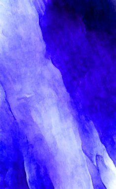 Soyut suluboya sanat eserleri. Fırça boyalı dijital resim. Renkli yaratıcı suluboya çizimi.