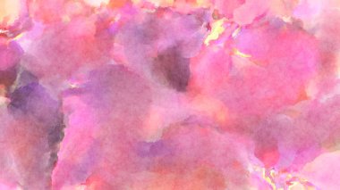 Modern fırça darbeleri. Poster, duvar sanatı, afiş, kart, kitap kapağı veya ambalaj için rahatlatıcı kompozisyonun yumuşak renkli çizimi. Pastel renklerle suluboya.