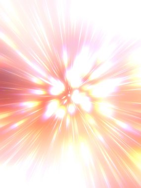 Parlak, canlı ve renkli duvar kağıtları. Parlayan parçacıkları ve çizgileri olan ışık patlaması yıldızı. Güzel soyut ışın arkaplanı.