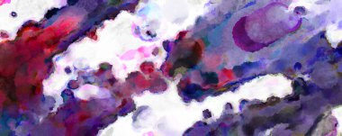 Modern fırça darbeleri. Poster, duvar sanatı, afiş, kart, kitap kapağı veya ambalaj için rahatlatıcı kompozisyonun yumuşak renkli çizimi. Pastel renklerle suluboya.