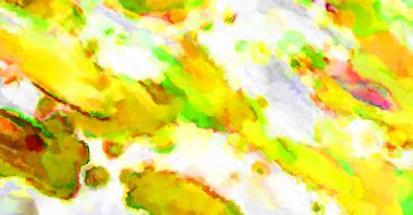 Modern fırça darbeleri. Poster, duvar sanatı, afiş, kart, kitap kapağı veya ambalaj için rahatlatıcı kompozisyonun yumuşak renkli çizimi. Pastel renklerle suluboya.