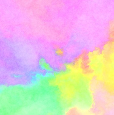 Modern fırça darbeleri. Poster, duvar sanatı, afiş, kart, kitap kapağı veya ambalaj için rahatlatıcı kompozisyonun yumuşak renkli çizimi. Pastel renklerle suluboya.