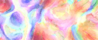 Modern fırça darbeleri. Poster, duvar sanatı, afiş, kart, kitap kapağı veya ambalaj için rahatlatıcı kompozisyonun yumuşak renkli çizimi. Pastel renklerle suluboya.