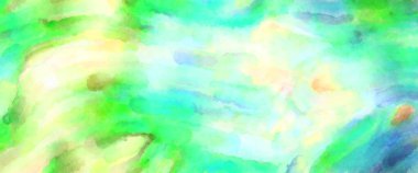 Modern fırça darbeleri. Poster, duvar sanatı, afiş, kart, kitap kapağı veya ambalaj için rahatlatıcı kompozisyonun yumuşak renkli çizimi. Pastel renklerle suluboya.