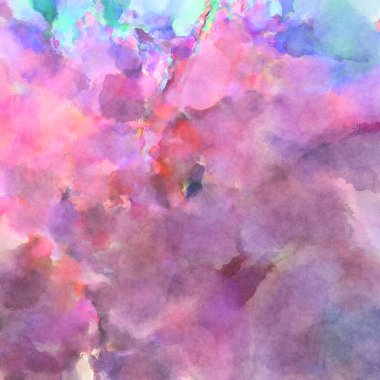 Modern fırça darbeleri. Poster, duvar sanatı, afiş, kart, kitap kapağı veya ambalaj için rahatlatıcı kompozisyonun yumuşak renkli çizimi. Pastel renklerle suluboya.